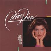CELINE DION / C'EST POUR TOI / 33 TOURS LP CANADA 1985