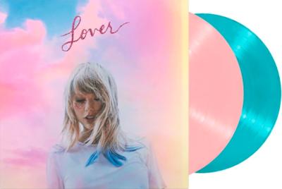 TAYLOR SWIFT - LOVER 2LP (BLUE & PINK VINYL)