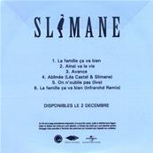 SLIMANE / CD SAMPLER 6 TITRES / PROMO 2016