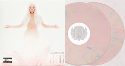 CHRISTINA AGUILERA - LOTUS 2LP (URBAN OUTFITTERS PINK MARBLE VINYL)