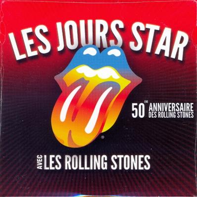 ROLLING STONES / LES JOURS STAR / CD SINGLE PROMO FRANCE 2012