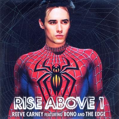 REEVE CARNEY - BONO - THE EDGE - U2 / RISE ABOVE 1 / CD SINGLE PROMO