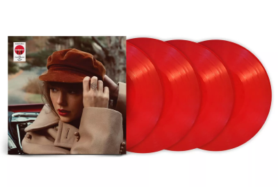 TAYLOR SWIFT - RED (TAYLOR'S VERSION) 4LP (TARGET EXCLUSIVE RED VINYL)
