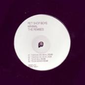 PET SHOP BOYS / MINIMAL - THE REMIXES / MAXI 45T 12 INCH PROMO UK