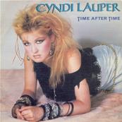 CYNDI LAUPER / TIME AFTER TIME / 45T PROMO ESPAGNE 1984