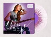 MILEY CYRUS - THE TIME OF OUR LIVES (URBAN OUTFITTERS EXCLUSIVE - WHITE VINYL WITH PURPLE SPLATTER)
