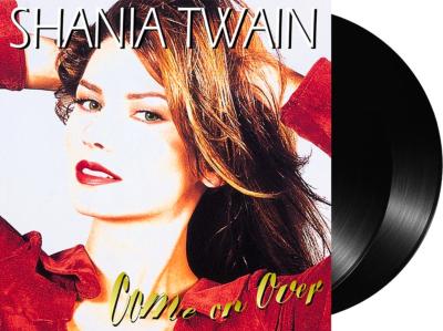SHANIA TWAIN - COME ON OVER 2LP (2016 - BLACK VINYL)