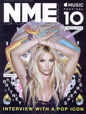 BRITNEY SPEARS / NME MAGAZINE UK 2016