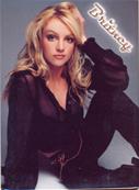 MAGNET N°2 PHOTO COULEUR / BRITNEY SPEARS 2002 / FORMAT 6,5 x 9 mm.