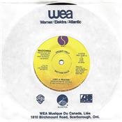 LIKE A PRAYER / 45T 7 INCH PROMO CANADA