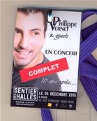 PHILIPPE VERNET / PASS + CORDON EN CONCERT COMPLET