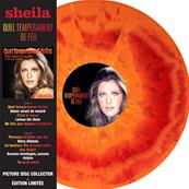 QUEL TEMPERAMENT DE FEU / SHEILA / 33T LP VINYLE DE COULEUR 2017