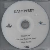 PART OF ME / THE ONE THAT GOT AWAY / WIDE AWAKE / KATY PERRY / DVDR SINGLE PROMO / FRANCE 