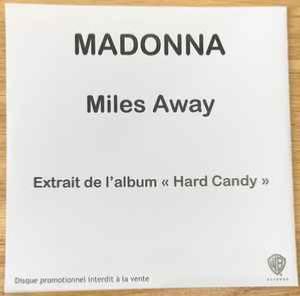 MADONNA - MILES AWAY CD-r PROMO FRANCE