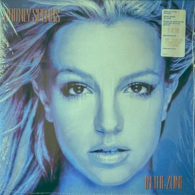 IN THE ZONE / BRITNEY SPEARS / LP 33 TOURS VINYLE BLEU ET CLEAR / URBAN OUTFITTERS USA 2020
