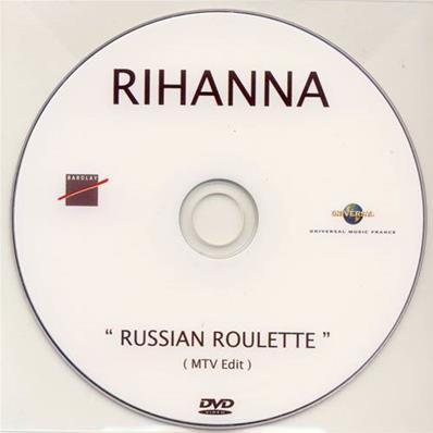RUSSIAN ROULETTE / DVDS PROMO FRANCE