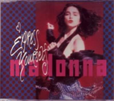 MADONNA - EXPRESS YOURSELF / CD SINGLE EUROPE (YELLOW CD)
