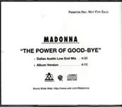 THE POWER OF GOODBYE / CDS PROMO USA