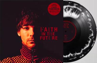 LOUIS TOMLINSON - FAITH IN THE FUTURE LP (URBAN OUTFITTERS BLACK & WHITE MARBLE VINYL)