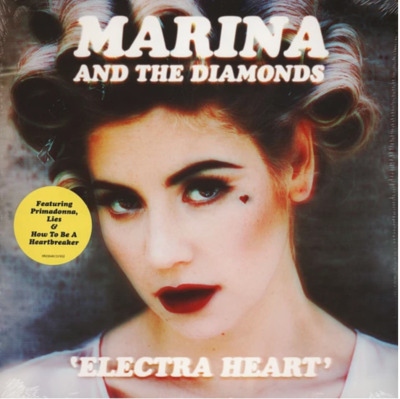 MARINA & THE DIAMONDS - ELECTRA HEART LP (BLACK VINYL)