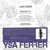 LAST ZOOM / YSA FERRER / CDS PROMO 1 TITRE