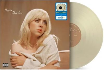 BILLIE EILISH - HAPPIER THAN EVER 2LP (WALMART EXCLUSIVE - PALE YELLOW VINYL)