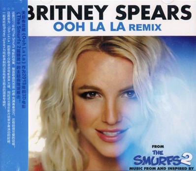 OOH LA LA / CD MAXI REMIX / B.O FILM THE SMURFS 2 / CHINE 2013 