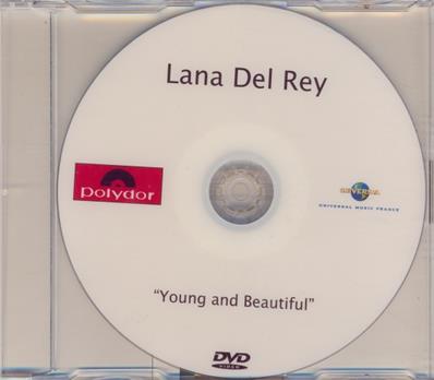 YOUNG AND BEAUTIFUL / DVD SINGLE PROMO FRANCE 2013