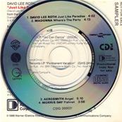 WHERE THE PARTY / CDS 3" SAMPLER PROMO USA