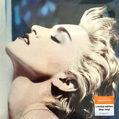 TRUE BLUE / MADONNA  / 33T LP 180 GR. / REEDITION SAINSBURY'S VINYLE BLEU / EUROPE 2017