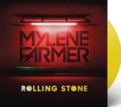 ROLLING STONE / MYLENE FARMER / MAXI VINYLE JAUNE / FRANCE 2018