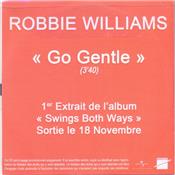 GO GENTLE / CD SINGLE PROMO FRANCE