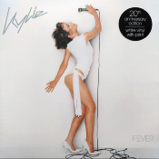 KYLIE MINOGUE - FEVER - 20th ANNIVERSARY - WHITE VINYL