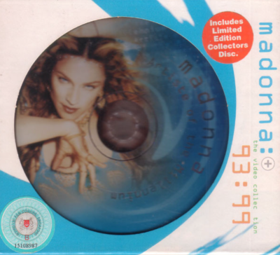 MADONNA - THE VIDEO COLLECTION - 93 : 99 - VCD - SINGAPOUR 