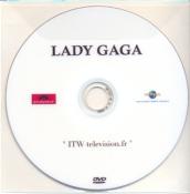 LADY GAGA / "ITW TELEVISION.FR" / DVD SINGLE PROMO / FRANCE