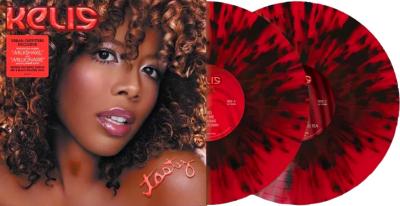 KELIS - TASTY 2LP (URBAN OUTFITTERS EXCLUSIVE RUBY VINYL WITH BLACK SPLATTER)
