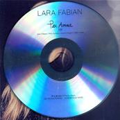 PAR AMOUR / LARA FABIAN / RARE CD SINGLE PROMO FRANCE 2020