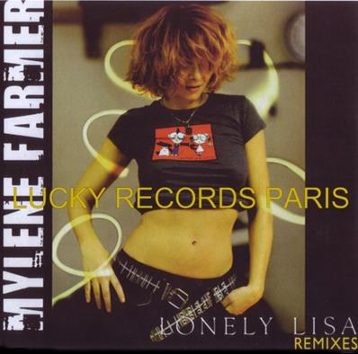 MYLENE FARMER - LONELY LISA (REMIXES) JAUNE / MAXI 33 TOURS FRANCE