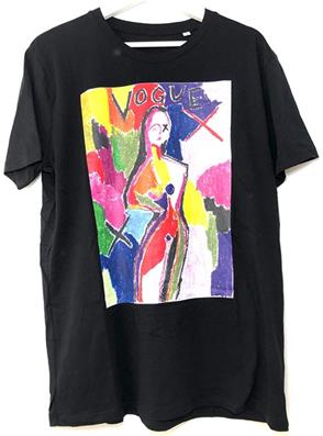 T-SHIRT MX VOGUE TAILLE L MADAME X / MAE COUTURE MADONNA EXCLUSIVITE 2020