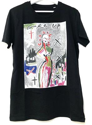 T-SHIRT MX WAKE UP TAILLE S MADAME X / MAE COUTURE MADONNA EXCLUSIVITE 2020