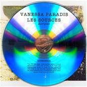 LES SOURCES / VANESSA PARADIS / CD PROMO SAMPLER FRANCE WATERMARKED 2018