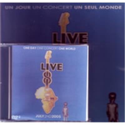 LIKE A PRAYER - RAY OF LIGHT - MUSIC / LIVE8 DVD N°2 + FLYER PROMO FRANCE