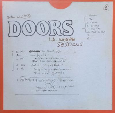 THE DOORS - L.A. WOMAN SESSIONS 4-LP SET (EXCLU DD  2022)