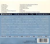 SOMETHING TO REMEMBER / CD TAIWAN 1995