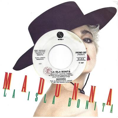 LA ISLA BONITA / 45 TOURS PROMO ITALIE