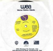 OPEN YOUR HEART / WHITE HEAT / 45T 7 INCH PROMO CANADA