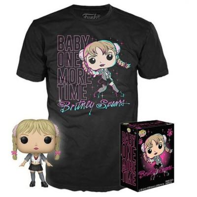 FIGURINE + T-SHIRT TAILLE XL / PACK FUNKO POP BRITNEY SPEARS / Import USA 2018