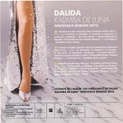 KALIMBA DE LUNA / DALIDA / CD SINGLE PROMO 2010