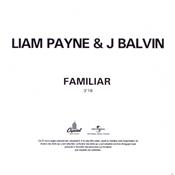 LIAM PAYNE & J BALVIN / FAMILIAR / CD SINGLE PROMO FRANCE 2018