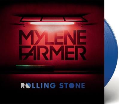 ROLLING STONE / MYLENE FARMER / MAXI VINYLE BLEU / FRANCE 2018